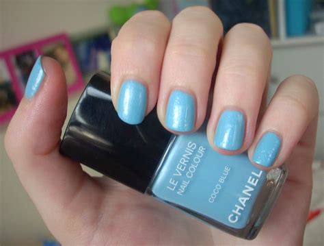 chanel coco blue nail varnish|chanel nail polish.